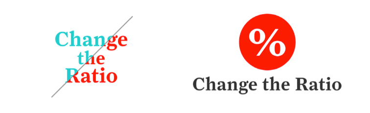Change the Ratio Logo 1375