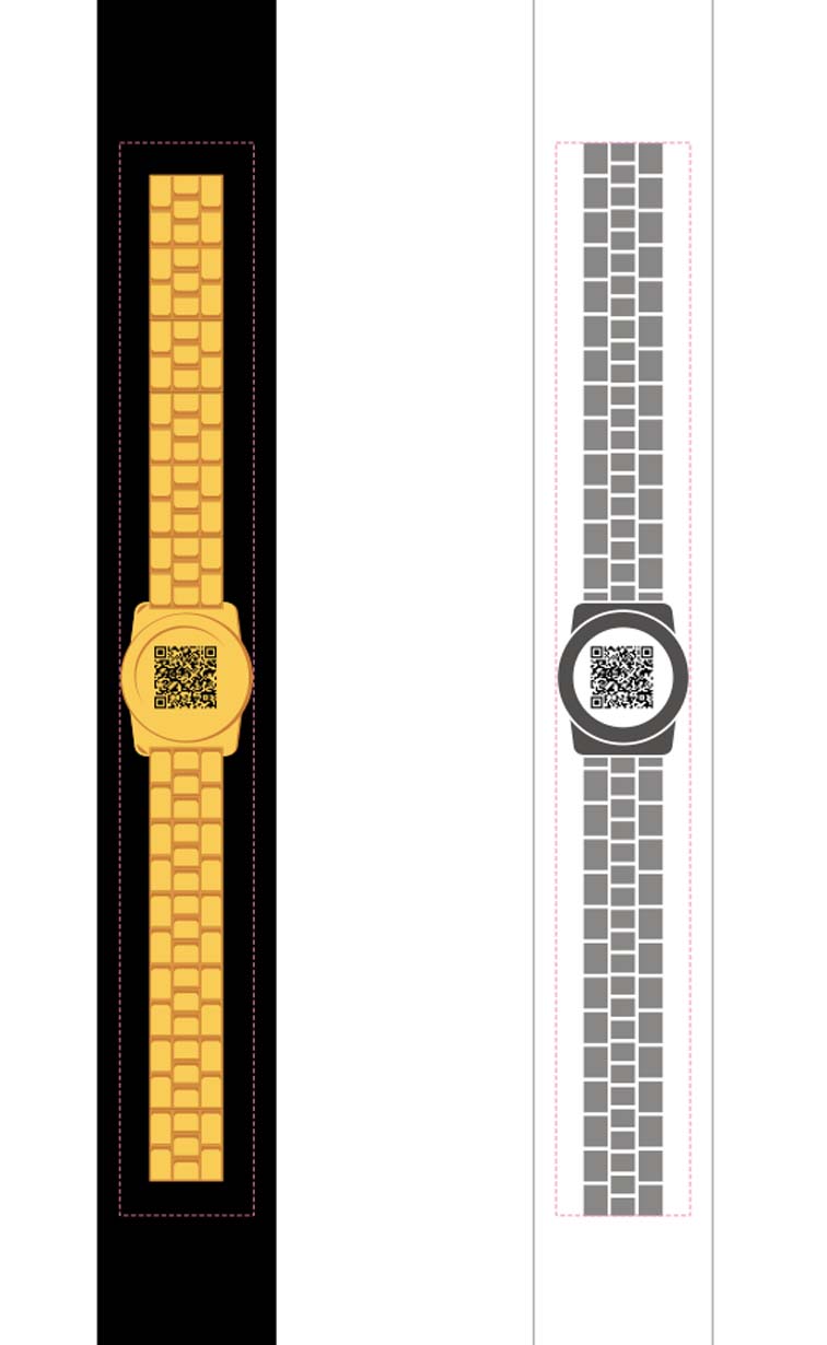 Slap Bracelet Design 5731
