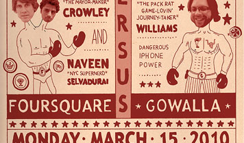 Foursquare vs. Gowalla Poster 94